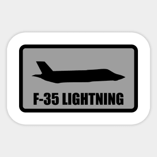 F-35 Lightning II Patch Sticker